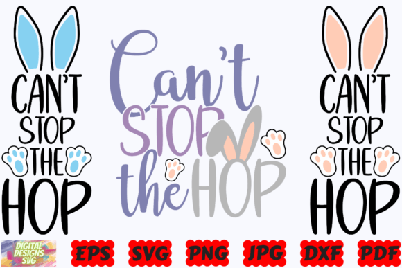 Can’t Stop the Hop SVG: A Graphic Asset for Fun and Branding