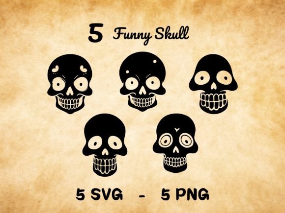 Fun Skull SVG for Halloween Crafts
