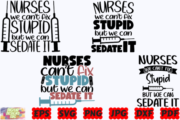 Funny Nurse SVG: A Graphic Asset for Creative Crafts