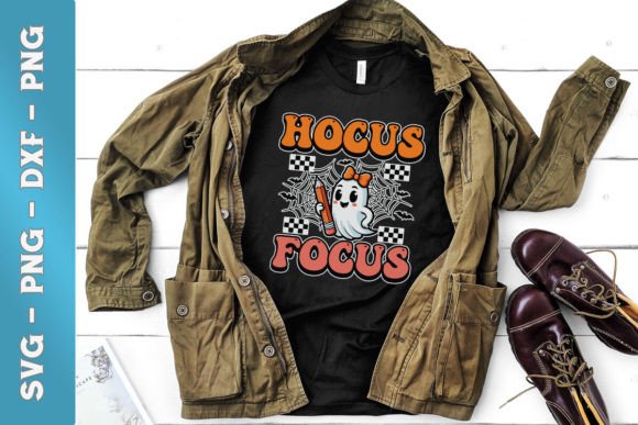 Groovy Hocus Focus Funny Teacher SVG for Crafts and Graphics