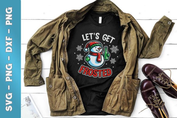 Let’s Get Frosted Funny Xmas SVG