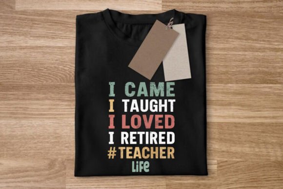 Retired Teacher SVG Funny Retirement Graphics for Crafts