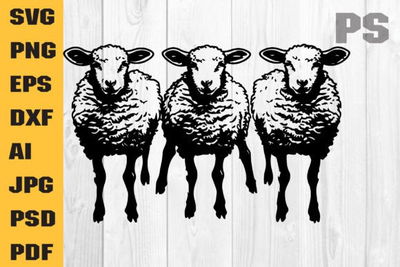 Sheep Svg: A Graphic Asset for Creative Publishers