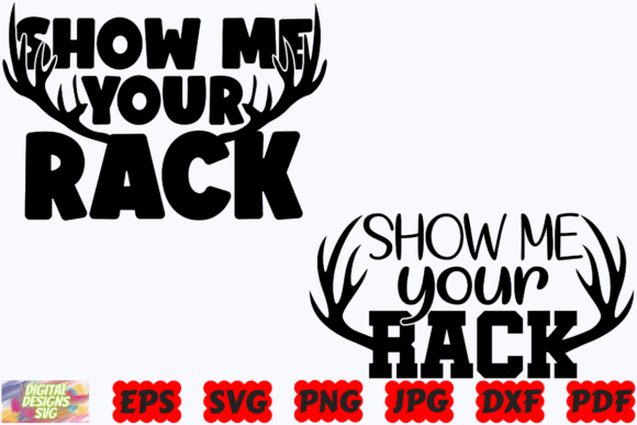 Show Me Your Rack SVG for Graphics and Crafts