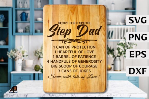 Step Dad Funny Quotes Graphics for Crafts
