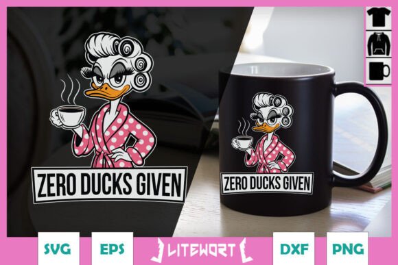 Zero Ducks Given Funny Duck SVG